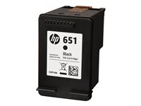 HP 651 Sort 600 sider Blæk C2P10AE#BHL
