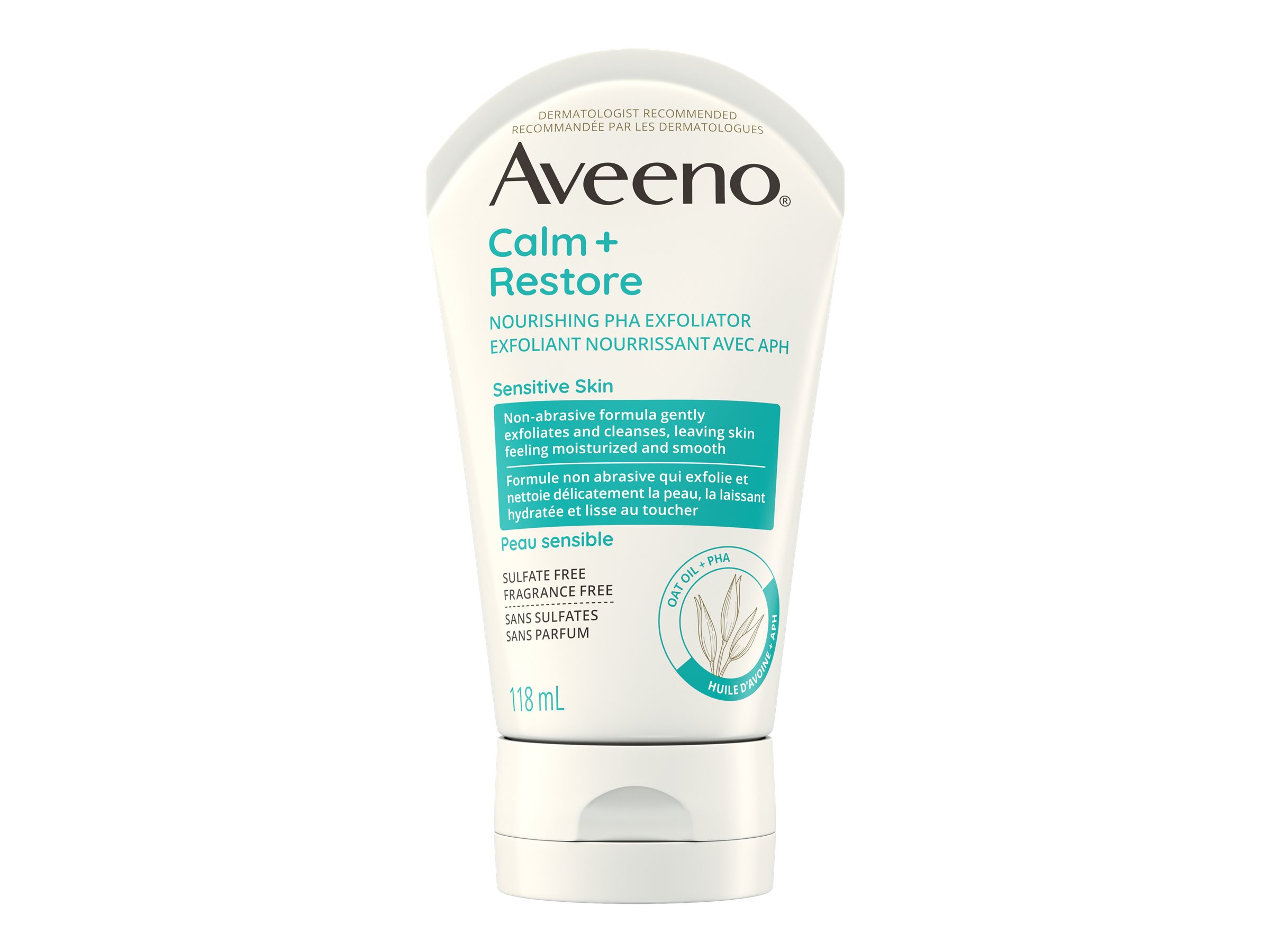 Aveeno Calm + Restore Nourishing Exfoliator - 118ml