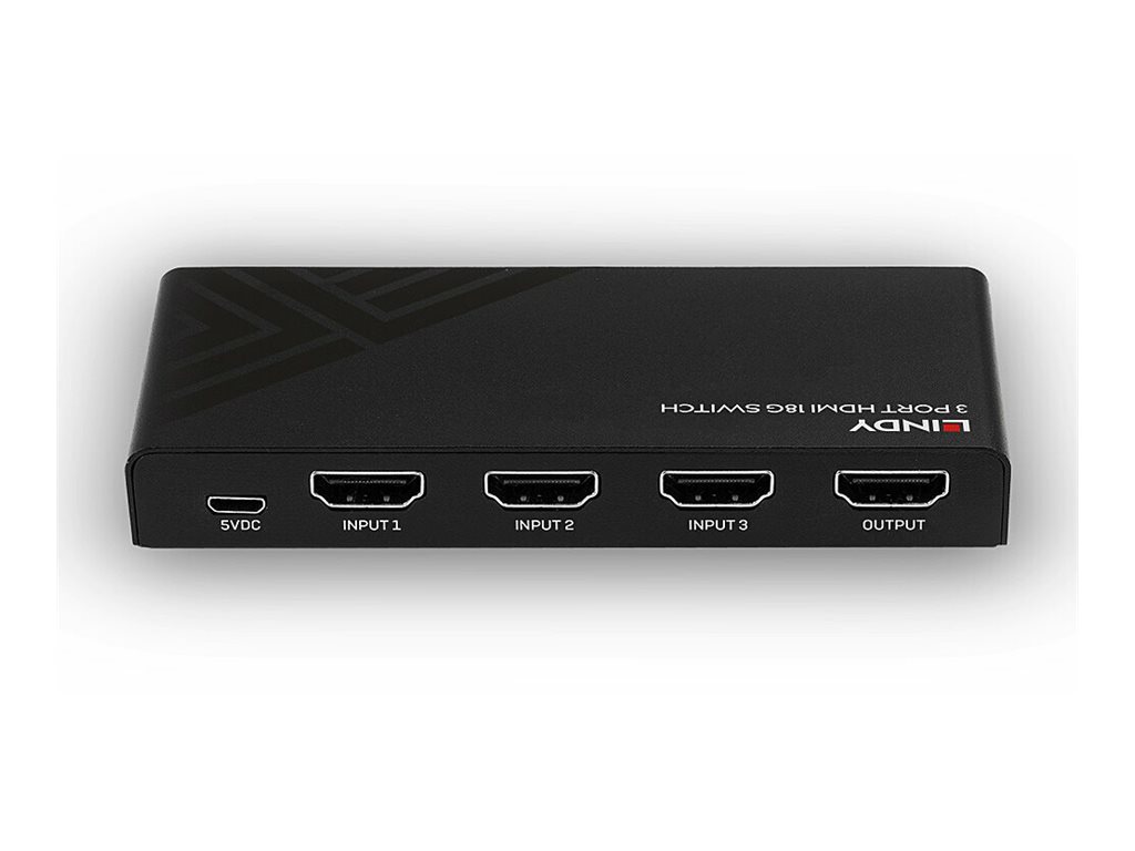Switch HDMI 3 ports, 18G