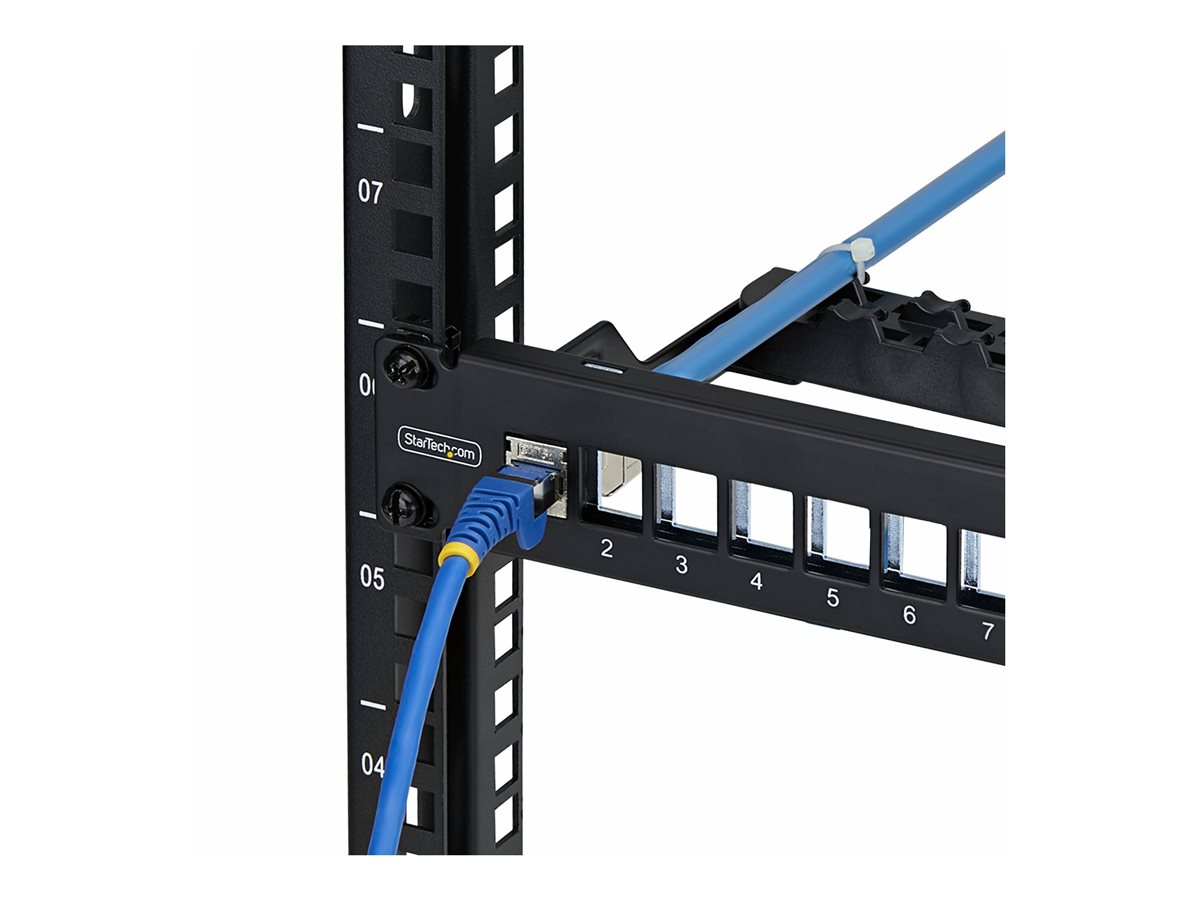 24 Port 1U Blank Keystone Patch Panel – foto 5