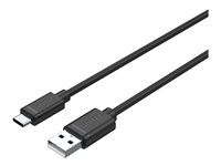 Unitek USB 2.0 USB Type-C kabel 1.5m Sort