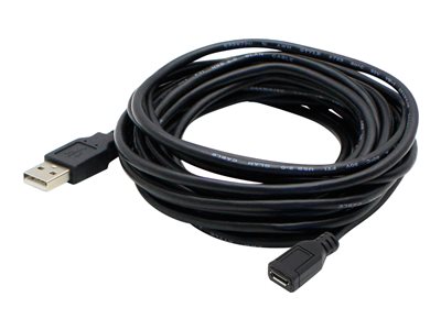 AddOn - USB cable - USB (M) to Micro-USB Type B (F)