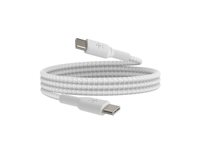 BELKIN Câble tressé USB-C USB-C 1m blanc