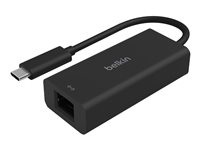 Belkin CONNECT Network adapter USB-C 10M/100M/1G/2.5 Gigabit Ethernet black image