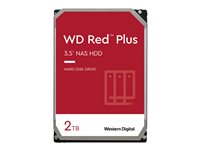 WD Red Plus NAS Hard Drive WD20EFRX Hard drive 2 TB internal 3.5INCH SATA 6Gb/s 