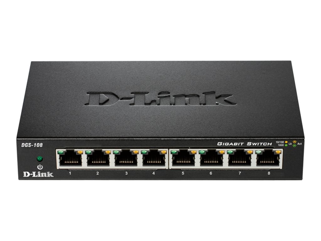 D-LINK 8-port 10/100/1000Mbps G