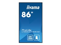 iiyama ProLite LH8664UHS-B1AG 86' Digital skiltning 3840 x 2160