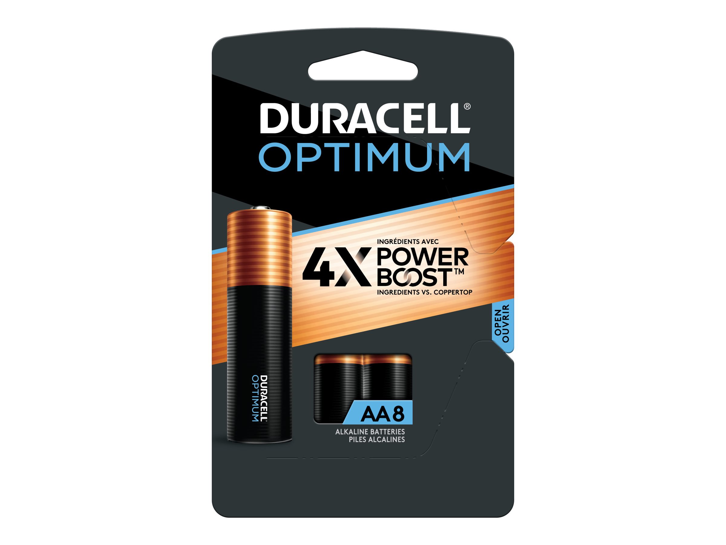 Duracell Optimum AA Batteries - 8 pack