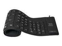 LogiLink Flexible Waterproof Tastatur Kabling Tysk