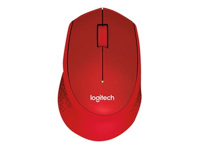 Logitech Wireless Mouse M330 silent plus red retail