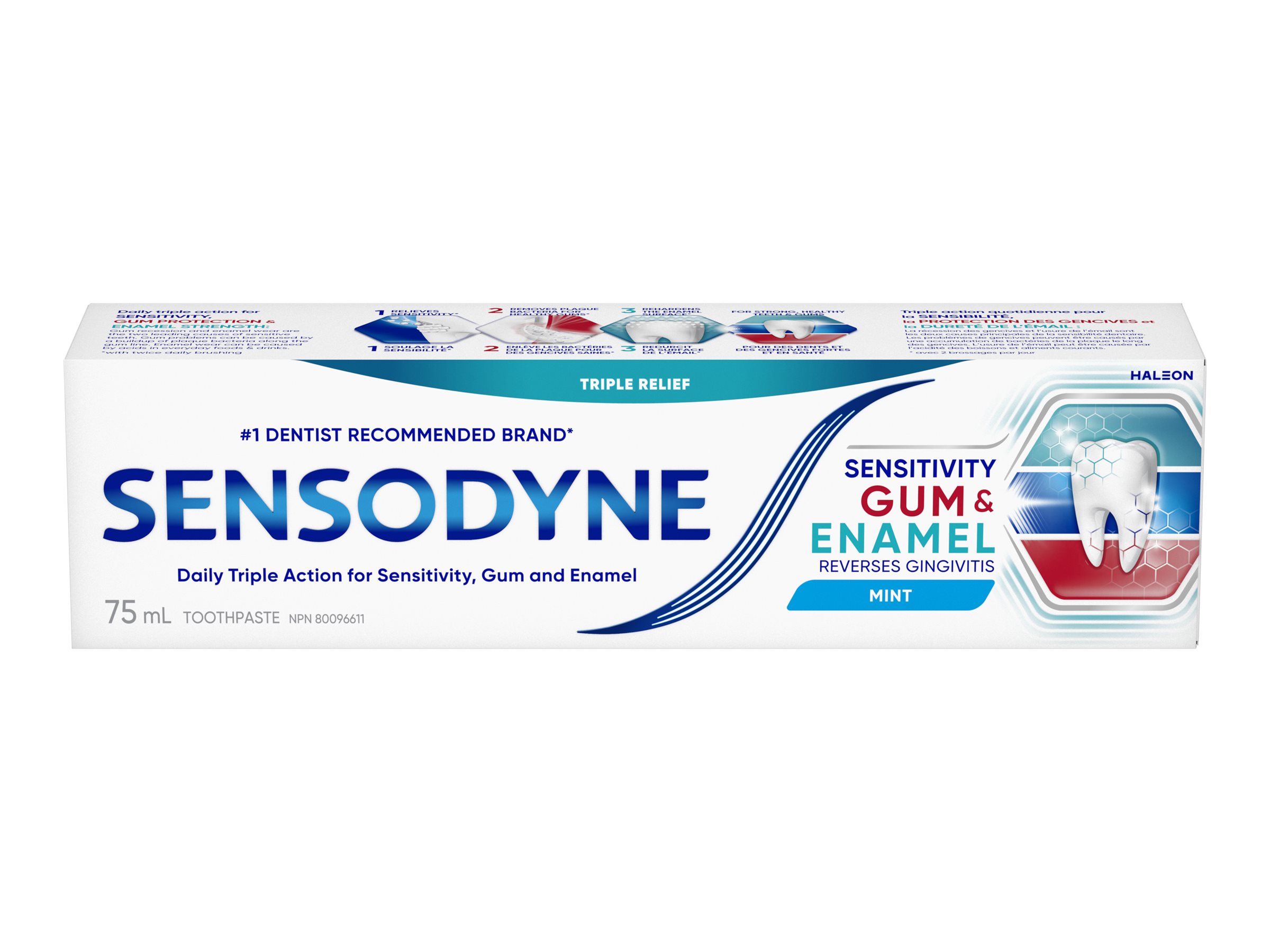 Sensodyne Sensivity Gum and Enamel Mint Toothpaste - 75ml