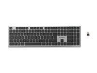 Kensington KB535 EQ - keyboard - multi-device, rechargeable full size - QWERTY - UK - space grey Input Device