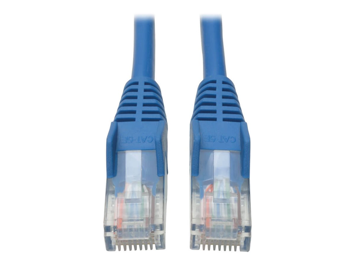 Tripp Lite Cat5e 350 MHz Snagless Molded UTP Patch Cable (RJ45 M/M), Blue, 35 ft.