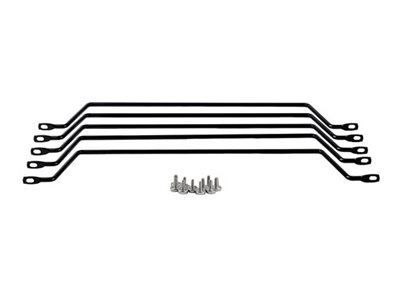 Dynamix RALB-5PK cable management lacing bar (horizontal) 1U 19 4 Product shot Front 79200
