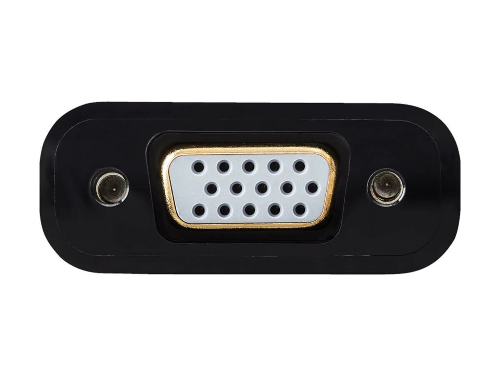 Eaton Tripp Lite Series 6in DisplayPort to VGA Adapter Active Converter DP to VGA M/F DPort 1.2 6"