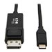 Eaton Tripp Lite Series USB C to DisplayPort Adapter Cable USB 3.1 Locking 4K USB-C 6ft