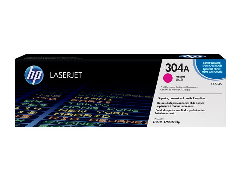 HP COLOR LASERJET CB533A MAGENT