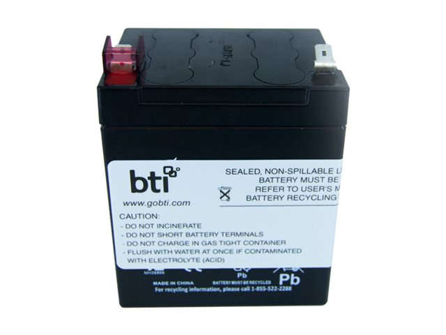12V5.5A-T2-BATT-BTI 12V 5.5AH 12V 5.5AH T2/F2 TERMINAL