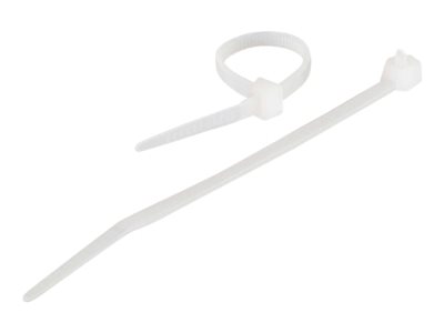 100PK 4IN WHITE CABLE TIES