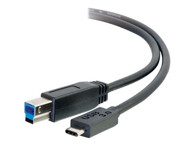 Printer Cable USB C to USB B 2m USB 3.0 - USB-C kablar