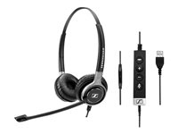 EPOS IMPACT SC 665 USB - Headset - on-ear - wired - USB, 3.5 mm jack - black, silver
