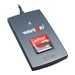 rf IDEAS WAVE ID Solo Keystroke LEGIC CSN Black Reader