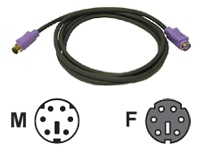 C2G Ultima - Rallonge de câble de clavier - PS/2 (F) pour PS/2 (M) - 1.8 m 