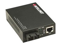 Intellinet   Media Converter, Base-Tx to 100Base-Fx (SC) Multi-Mode, 2 km (1.24 mi) Fibermedieomformer Ethernet Fast Ethernet