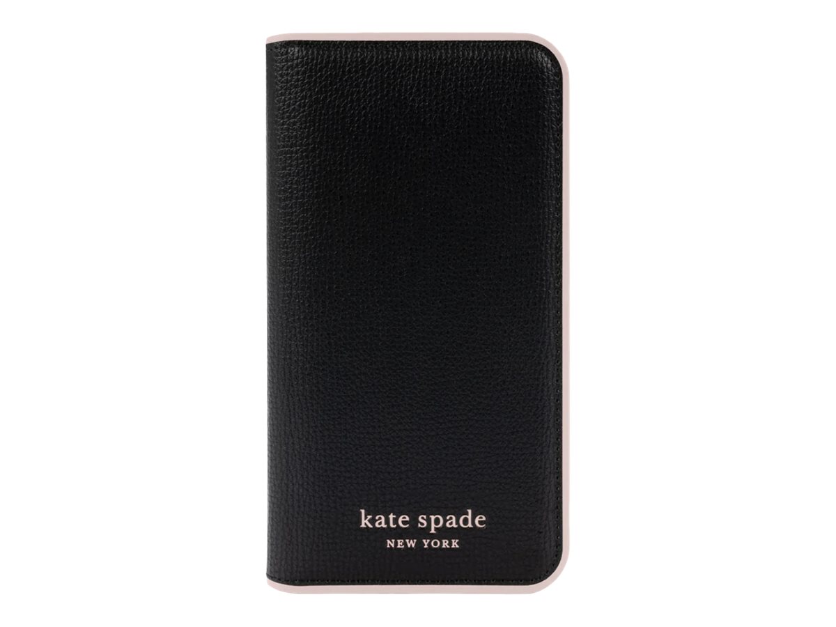 Kate Spade New York Folio Case for iPhone 14 Pro - Black