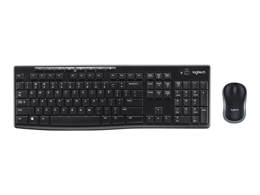 LOGI MK270 Wireless Combo black USB (CH)