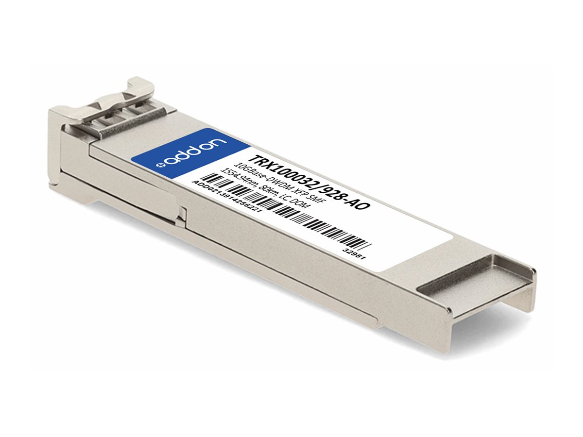 AddOn - XFP transceiver module (equivalent to: Infinera TRX100032/928)