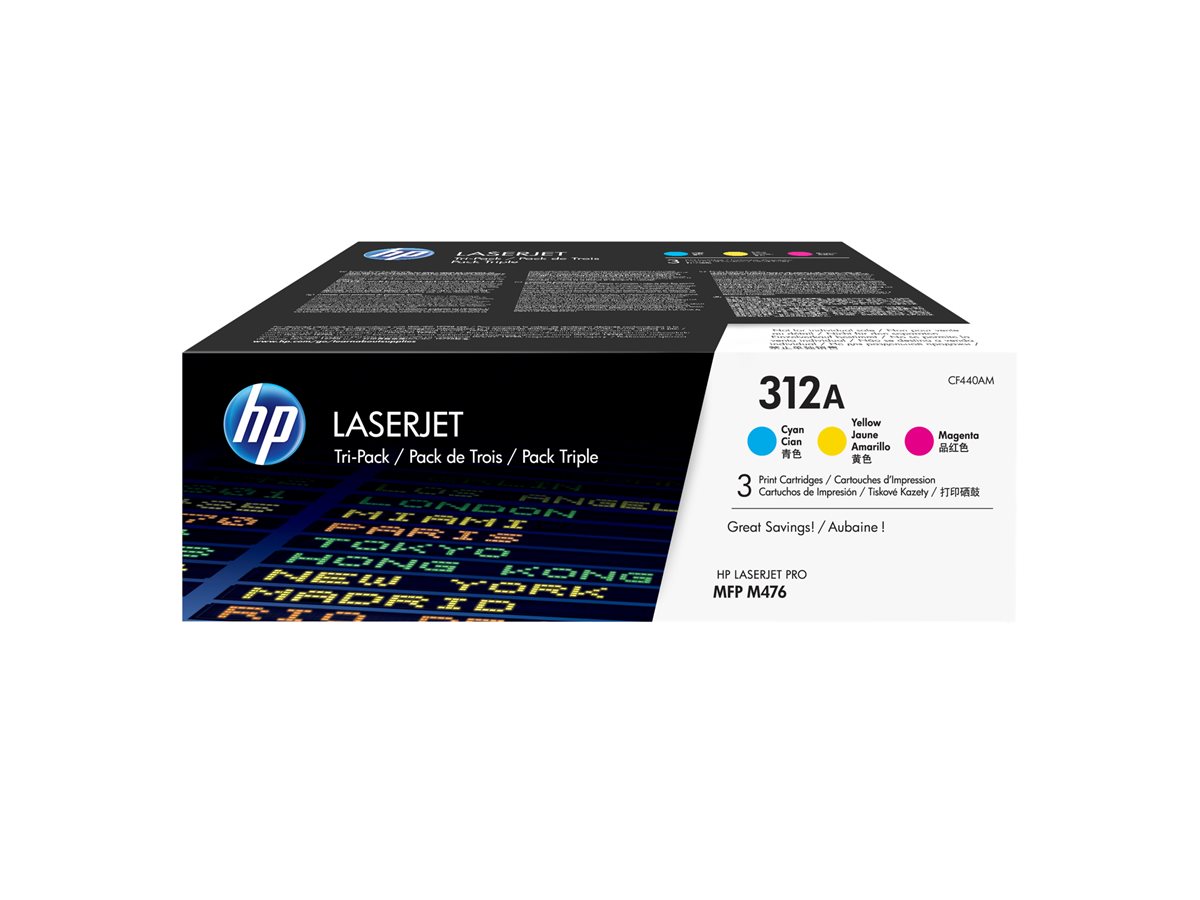 HP 312A CYM Toner multipack