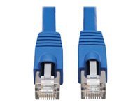 Eaton Tripp Lite Series Cat6a 10G Snagless F/UTP Ethernet Cable (RJ45 M/M), PoE, CMR-LP, Blue, 50 ft. (15.24 m)