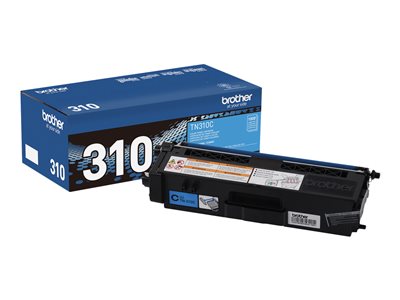 Brother TN310C Cyan original toner cartridge 