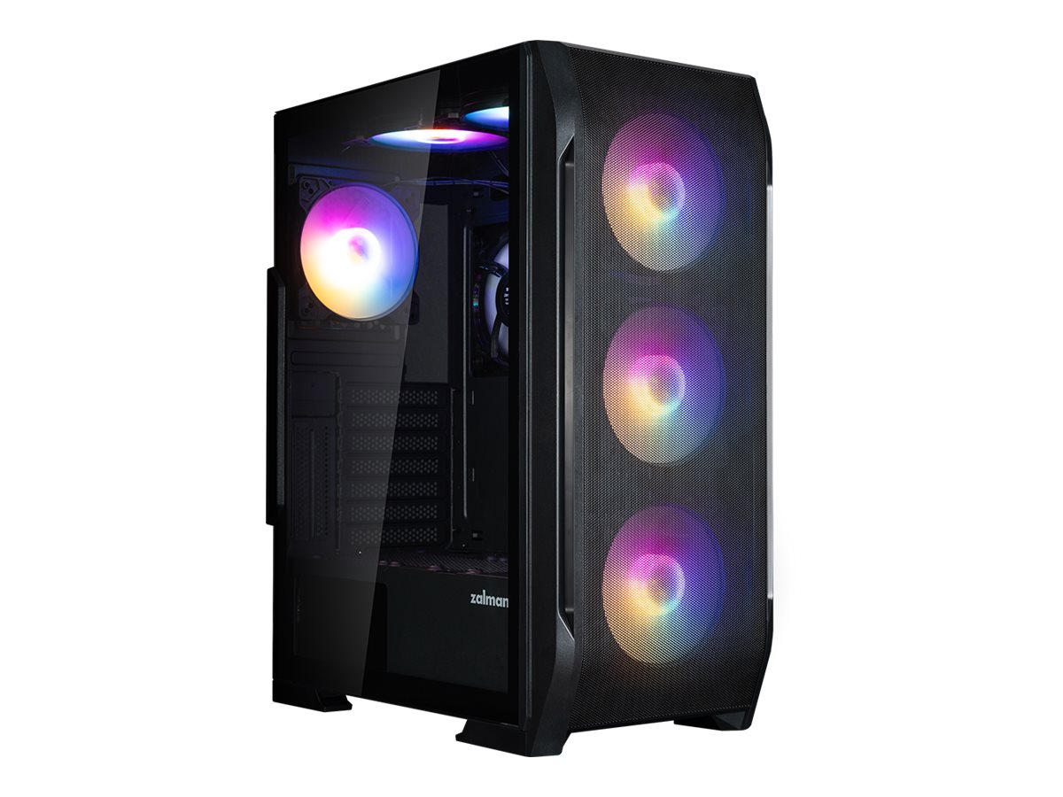 Zalman N7 PLUS V2 mid tower Product shot Left-angle 79750