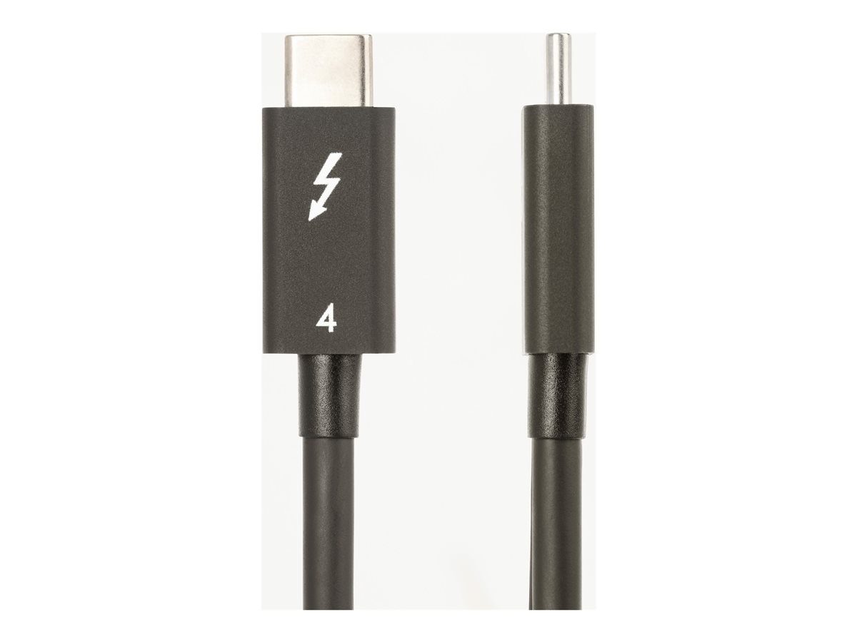 StarTech.com 1.6ft (50cm) Thunderbolt 4 Cable, 40Gbps, 100W Power Delivery, 4K/8K Video Support, Intel-Certified Thunderbolt Cable - Compatible w/ USB4/Thunderbolt 3/USB 3.2/USB Type-C/DisplayPort (TBLT4MM50CM) - kabel Thunderbolt - Thunderbolt 4 do Thunderbolt 4 - 50 cm – foto 2