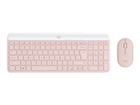 Logitech Slim Wireless Combo MK470 Tastatur og mus-sæt Saks Trådløs