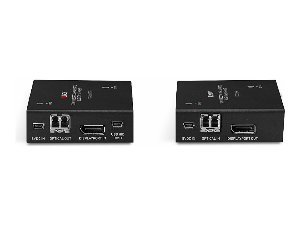 Kit extender KVM DisplayPort 1.2 & USB sur fibre optique, 300m