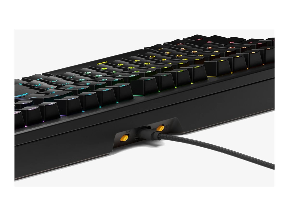 Glorious GMMK3 keyboard prebuilt 100% full size QWERTY US black Input Product shot Right side 77650