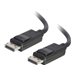C2G 3ft Ultra High Definition DisplayPort Cable with Latches