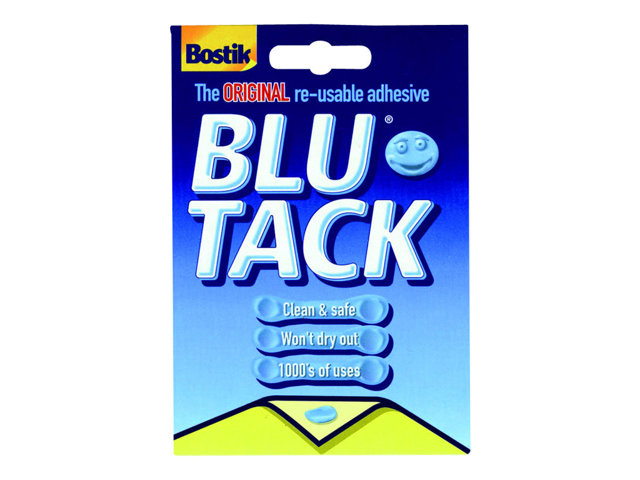 Bostik Blu Tack Handy Mounting Adhesive 65 G