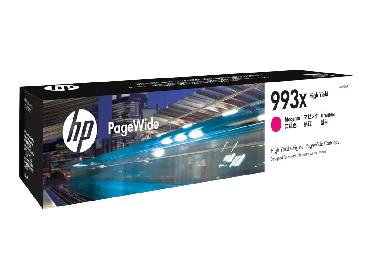 HP 993X High Yield magenta original PageWide ink Product shot Left-angle 79900