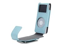 Belkin Flip Case for iPod nano Case for player leather blue