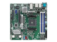 ASRock Rack X570D4U-2L2T/BCM Micro ATX Socket AM4 AMD X570