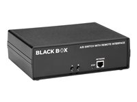 Black Box Remotely Controlled Layer 1 A/B Switch DB9, 1 x 2 - switch