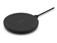 Belkin BoostCharge wireless charging pad - + AC power adapter - 10 Watt -  WIA001TTBK - Cell Phone Accessories 