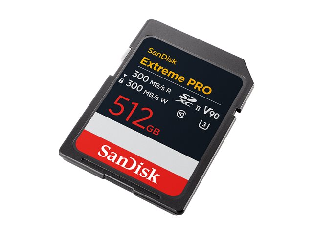 SanDisk Extreme Pro flash memory card 512 GB SDXC SDSDXDM