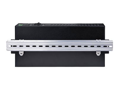 StarTech.com 16-Port Industrial USB 3.0 Hub/Switch 5Gbps, Metal