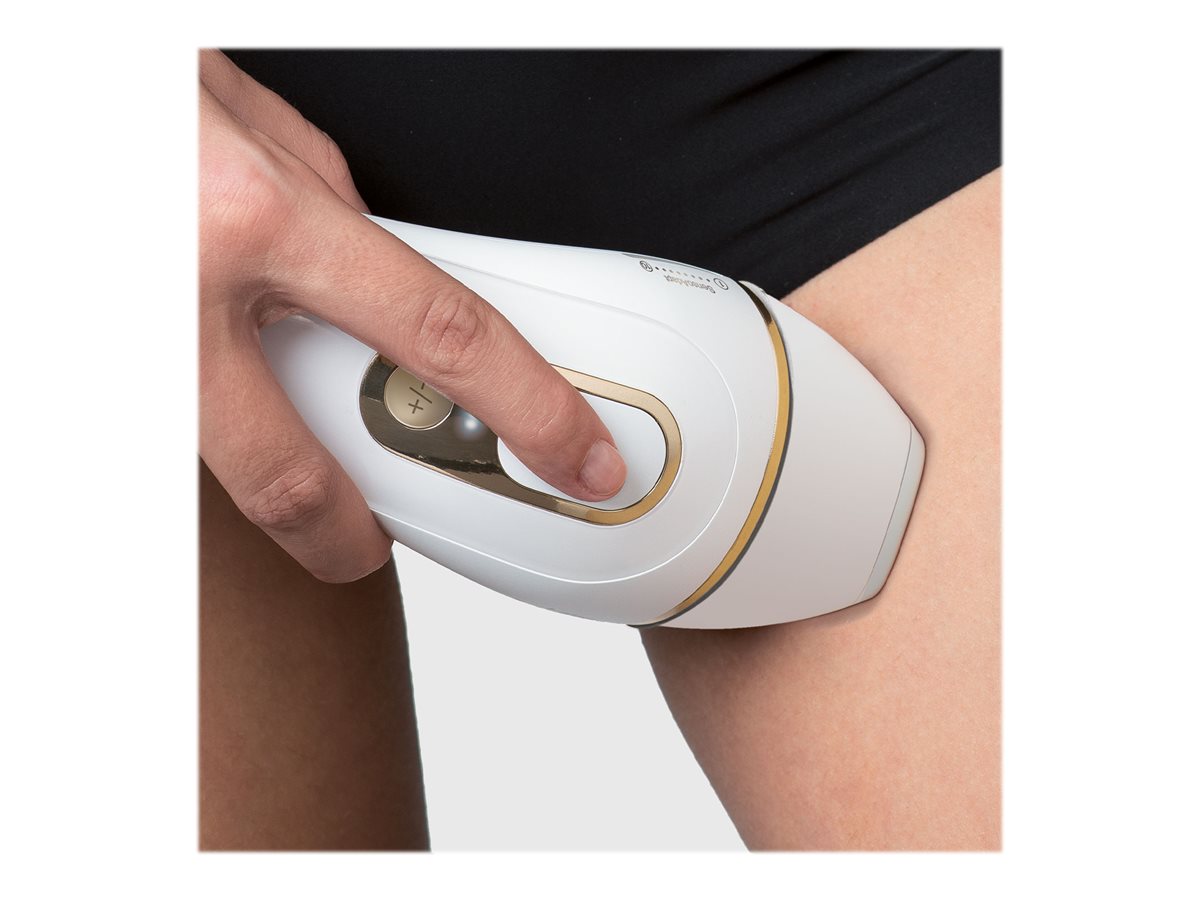 Braun Silk·expert Pro 5 IPL: Alternative to Laser Hair Removal with 2 Caps  and Leather Pouch, PL5157