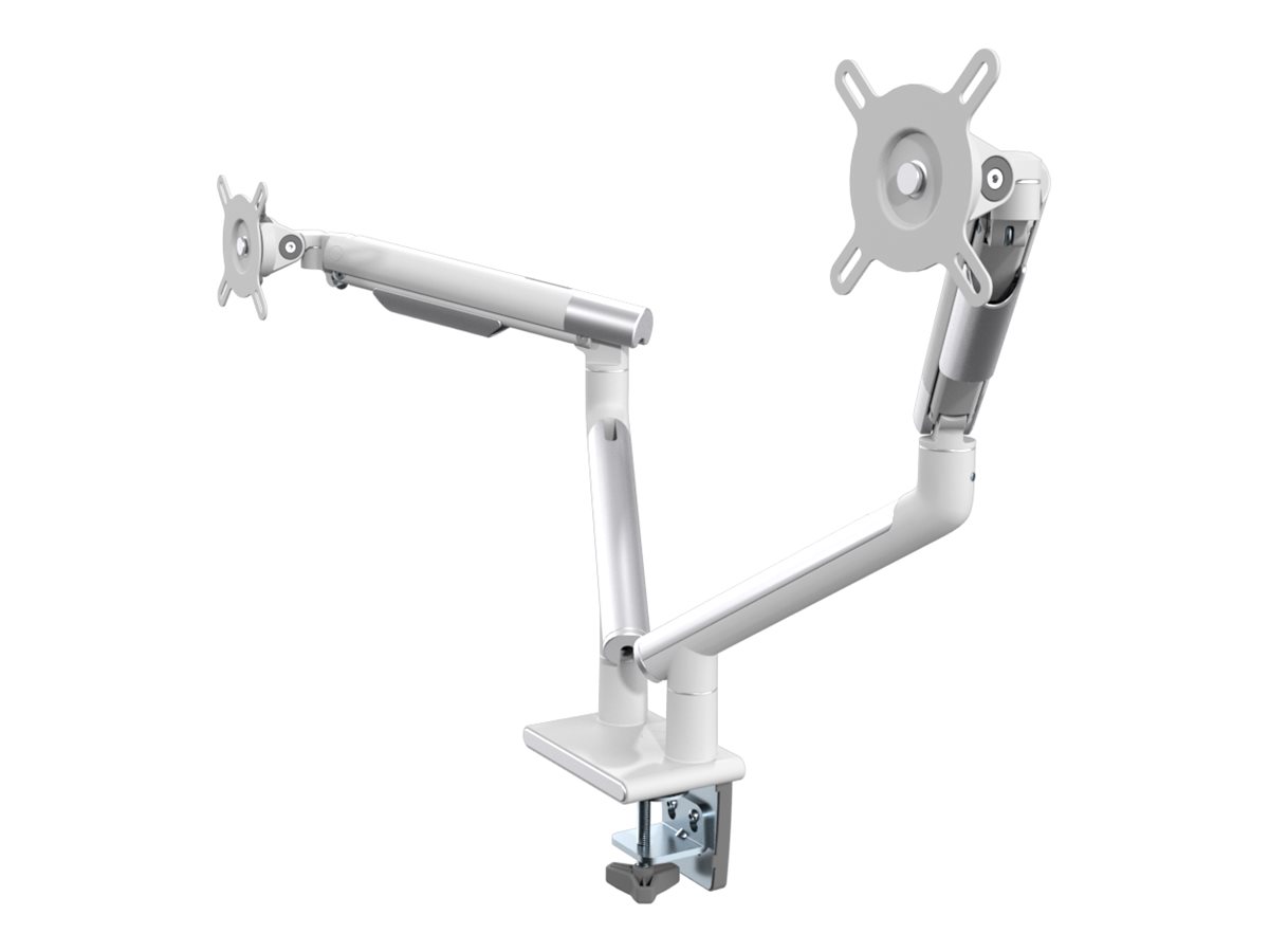 Lumi Premium Series mounting kit Slim for 2 LCD displays spring assisted Product shot Right-angle 79850
